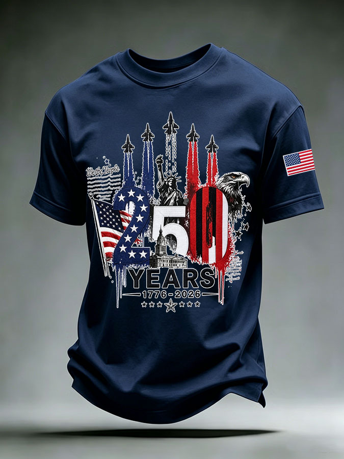 Men'S American Eagle Printed Casual T-Shirt