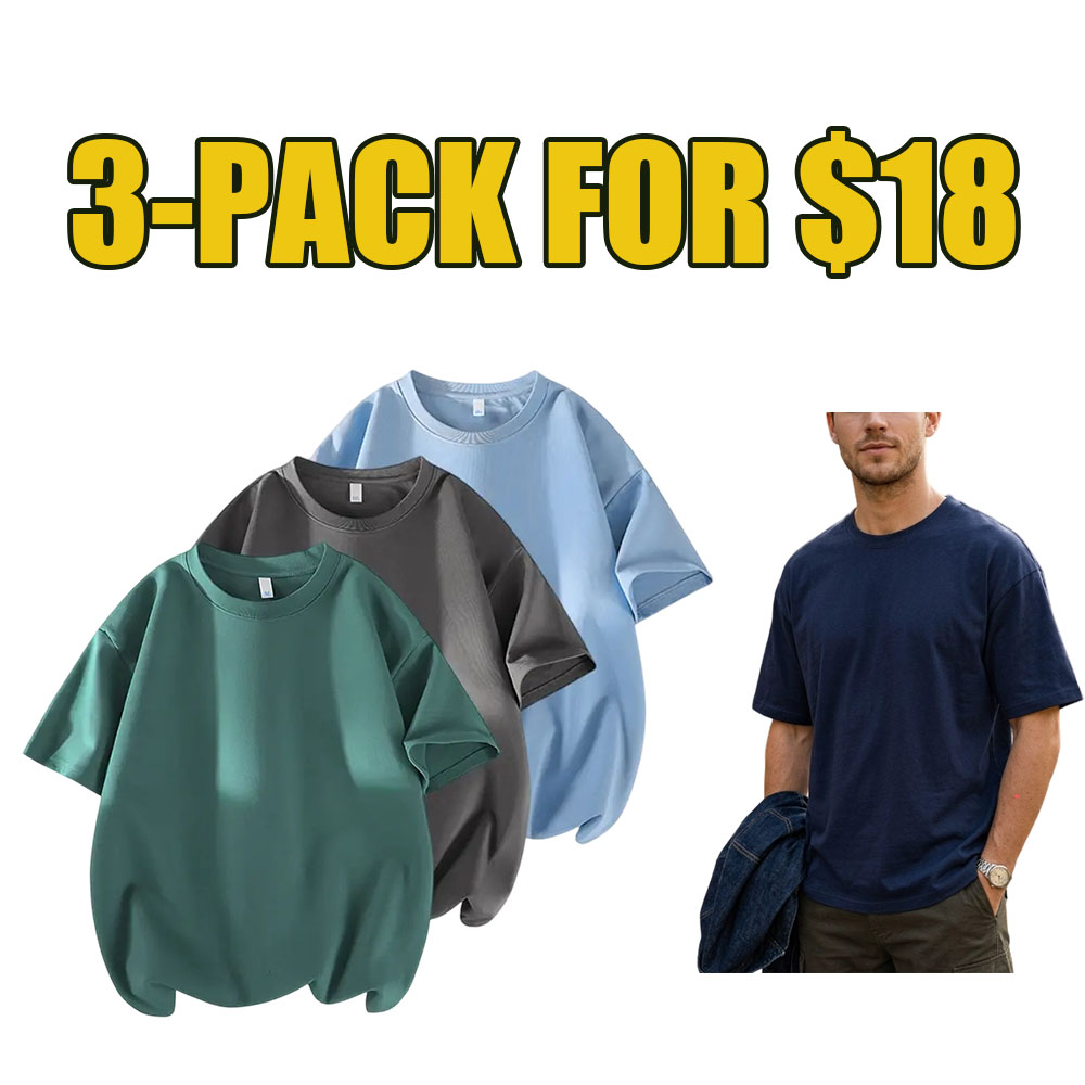 Men’s 10-Pack Everyday Crew Tees