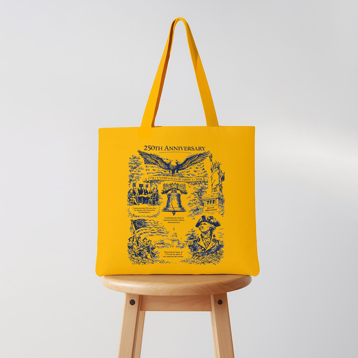 America 250th Anniversary Tote Bag