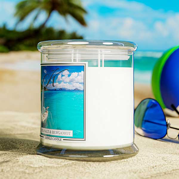 Sea Salt & Bergamot XL Jar 4-Wick | Soy Candle