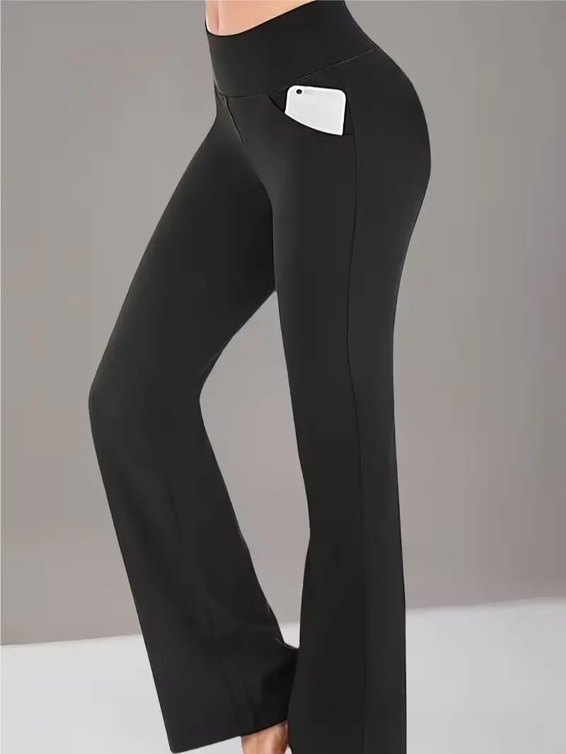 Women's High-Stretch Slight-Flared Athletic Pants