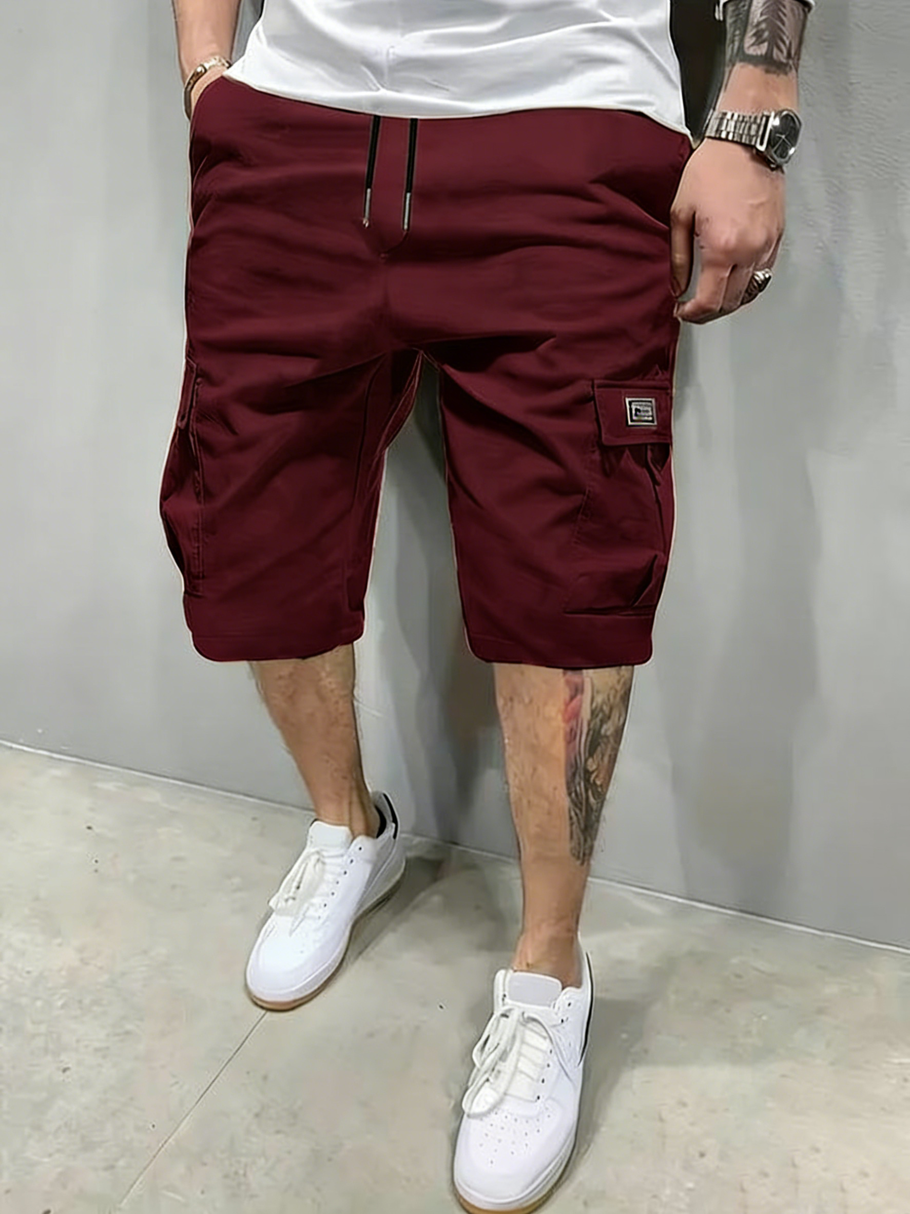 Men's Slanted Pocket Casual Shorts