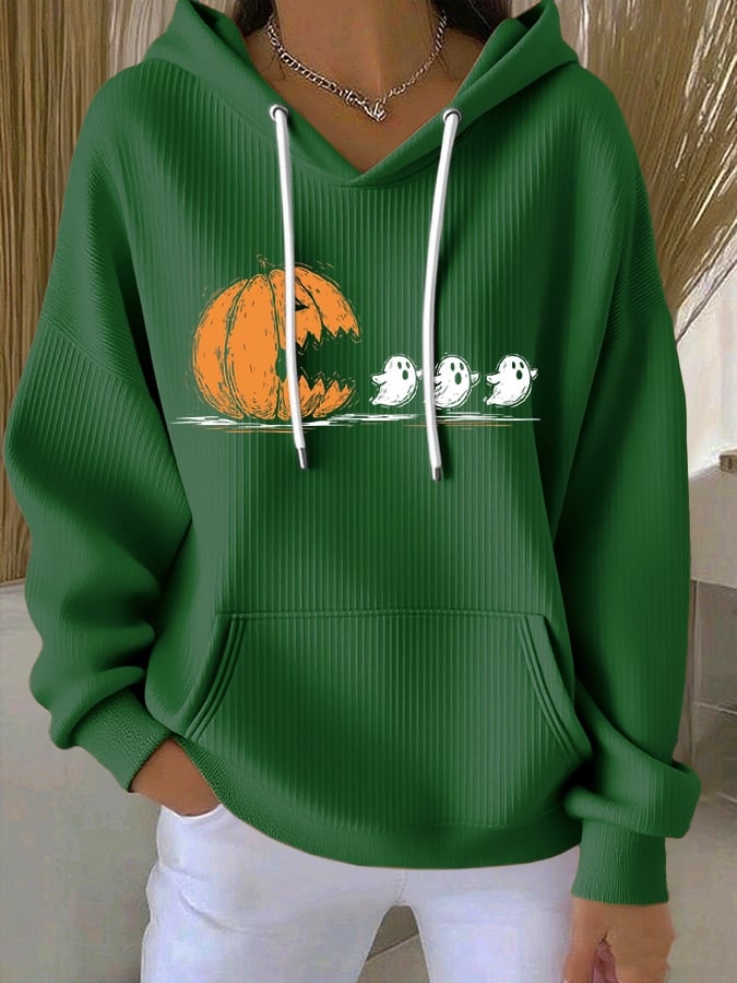 🔥HOT SALE🔥Women'S Halloween Print Casual Hoodie