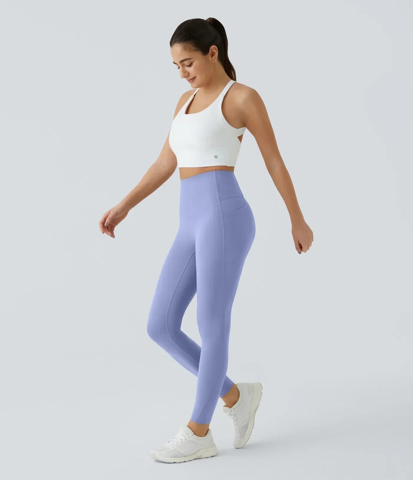 🔥High Waisted Waist Shaping Pocket Shaping Training Leggings