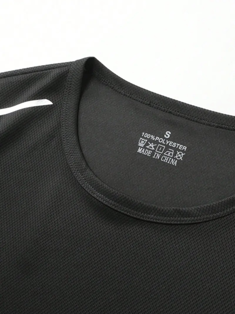 Quick-dry sleeveless sports tank top (with reflective shoulder strips)
