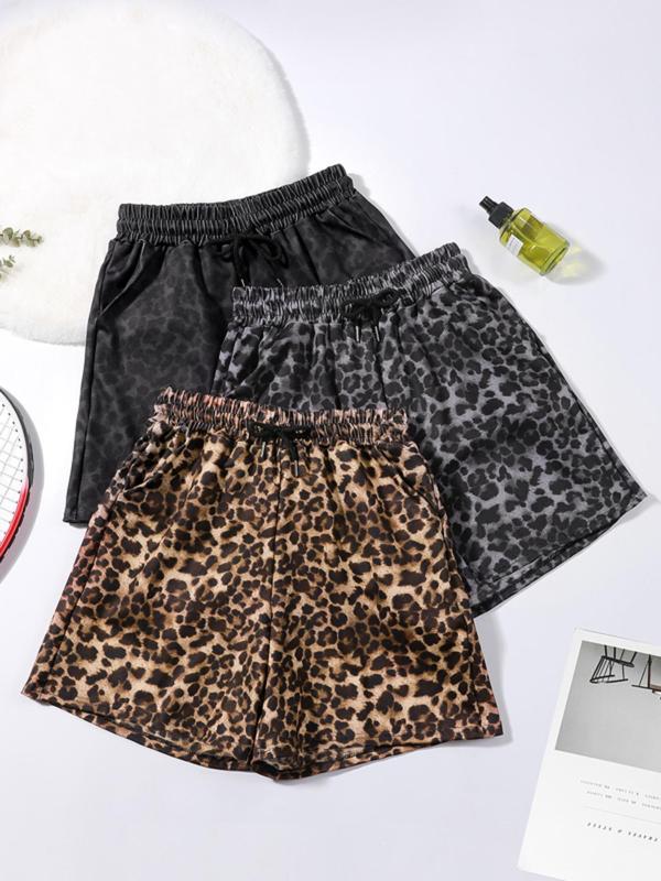 Women’s Plus Size Solid Drawstring Waist Shorts – Lightweight Casual Shorts for Running, Gym, Yoga & Everyday Comfort