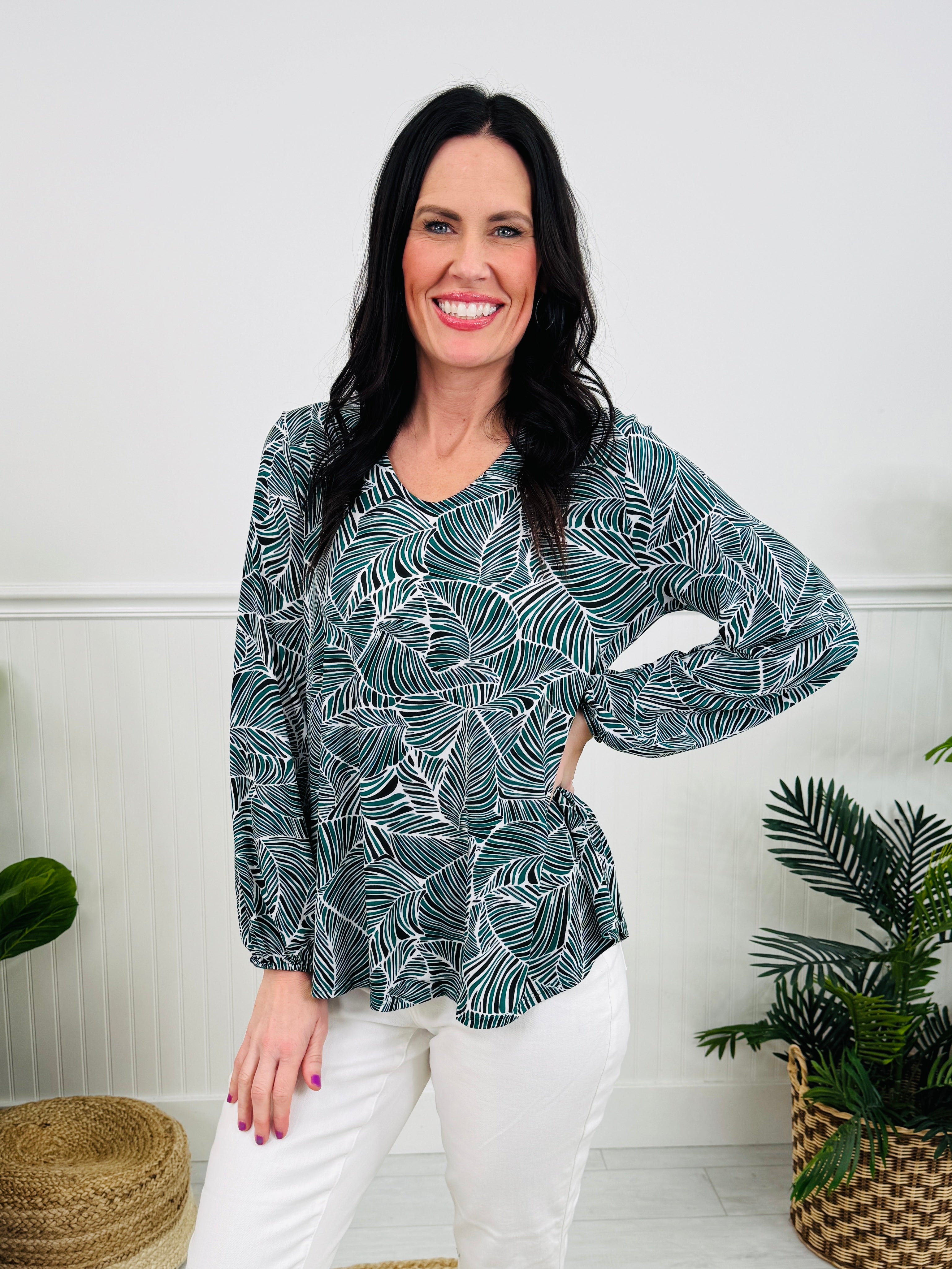 Palm Perfection Top