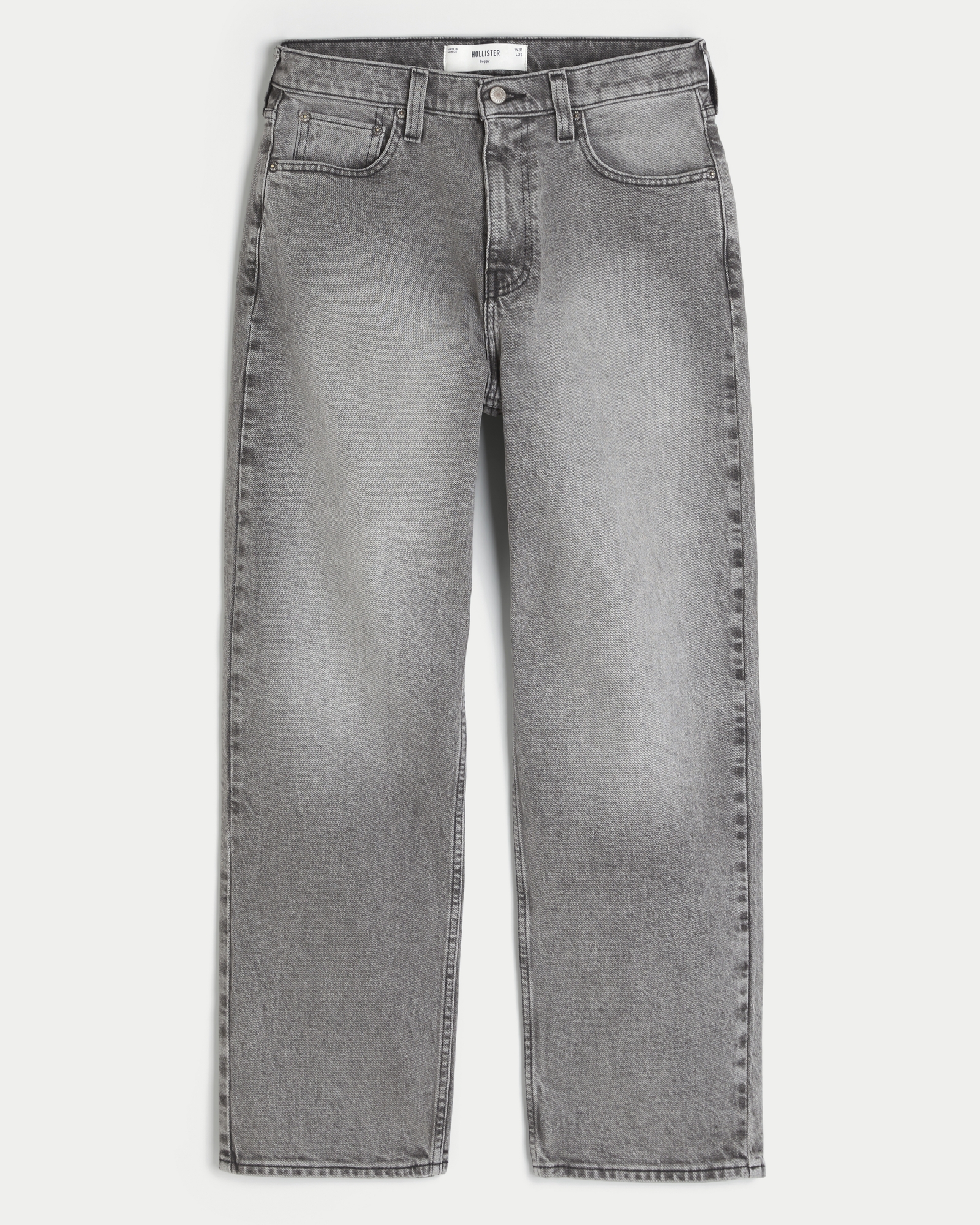 Light Wash Baggy Jeans