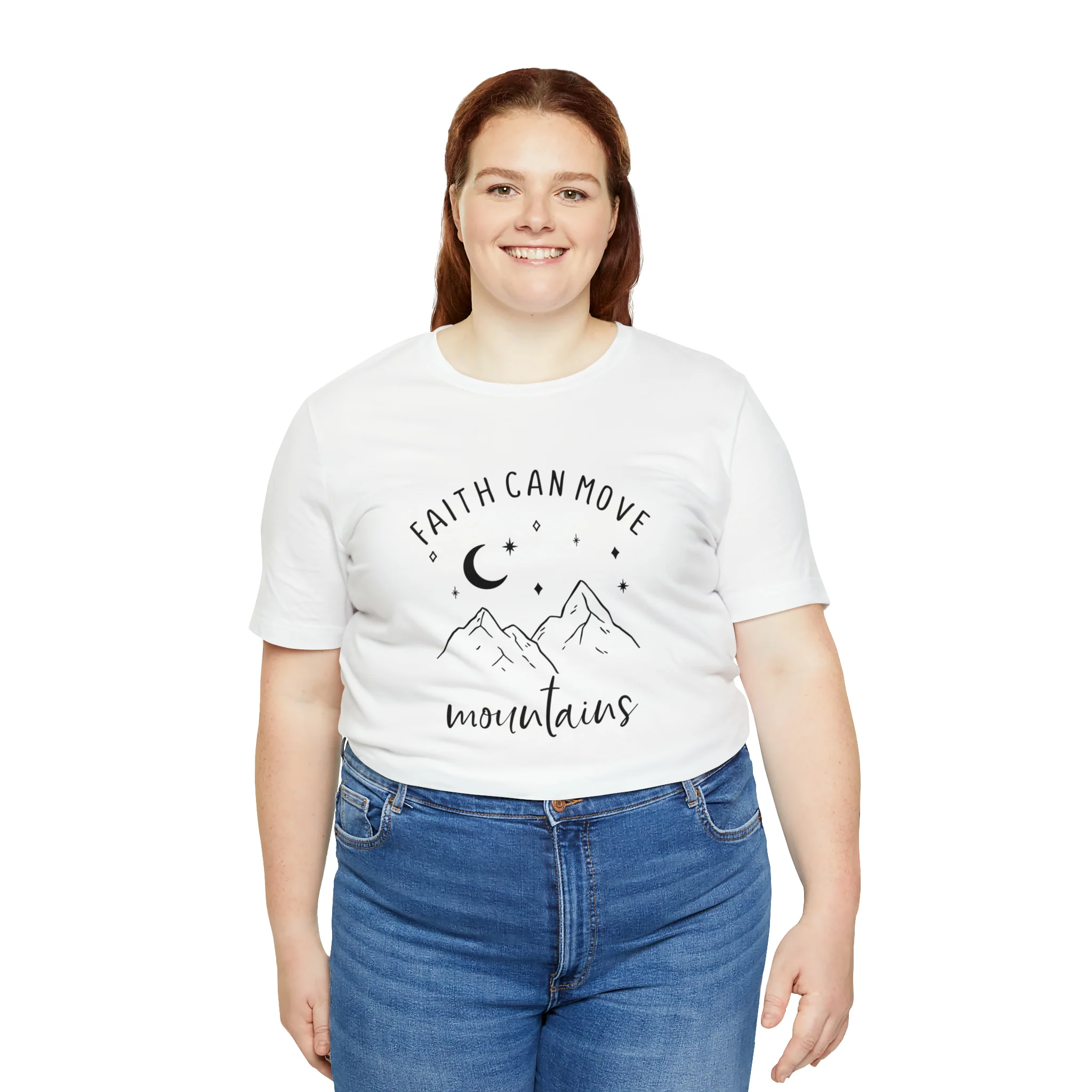 Move Mountains Unisex Jersey Short Sleeve Tee