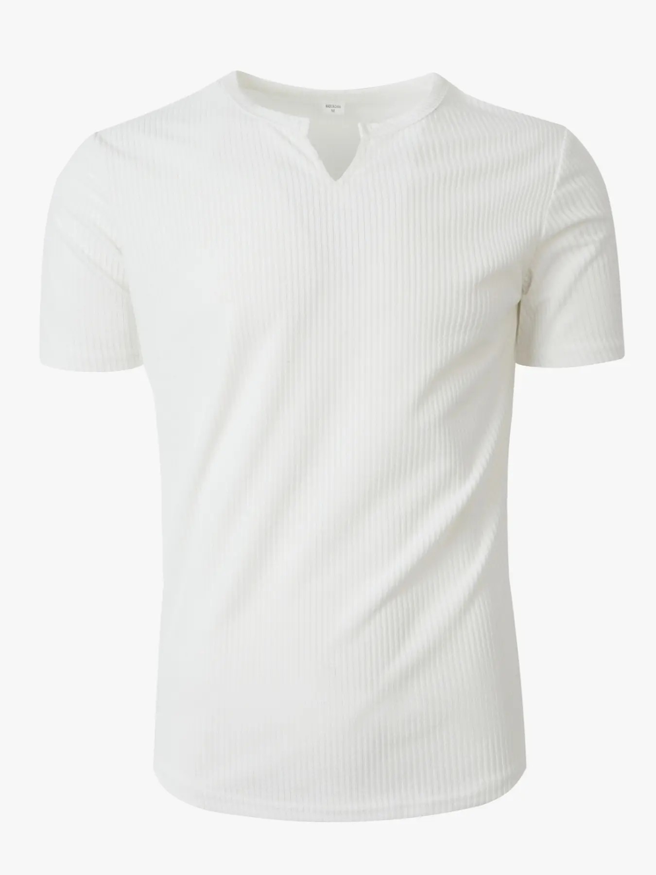 Essential Ribbed Henley 8-Pack Variety Bundle - Premium Athletic Fit