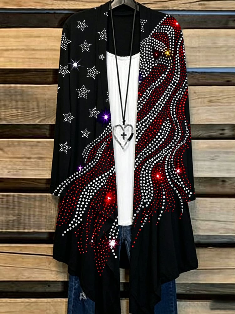 Women's Vintage 250th Anniversary Print Cardigan