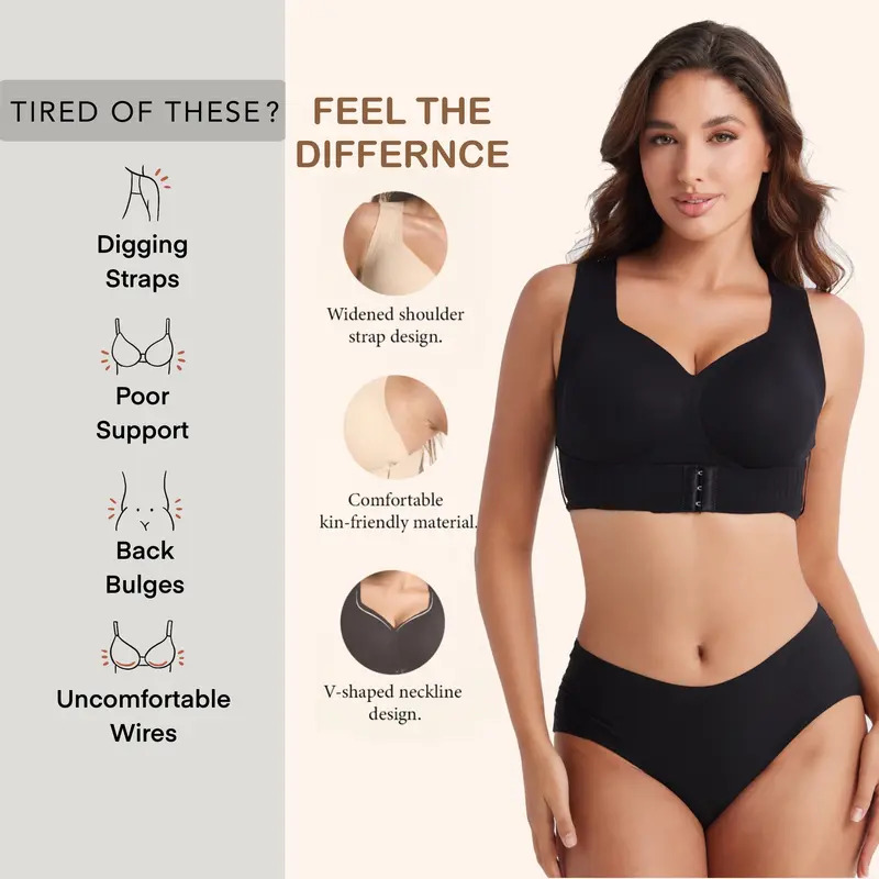 Women's beige non-wired bra
