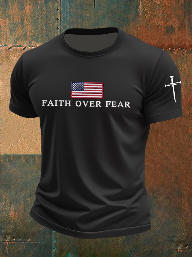Men'S Faith Over Fear T-Shirt