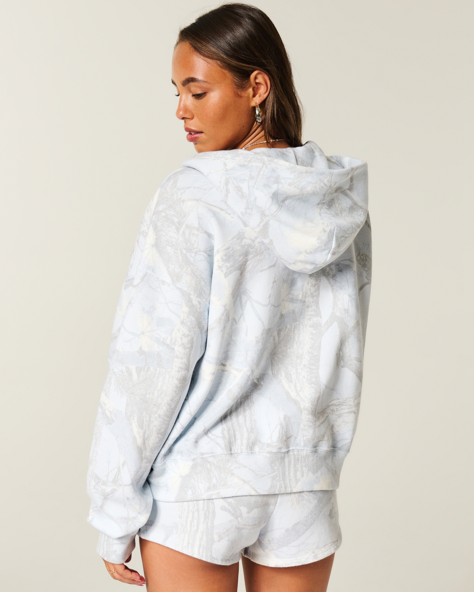 Oversized Zip-Up Hoodie
