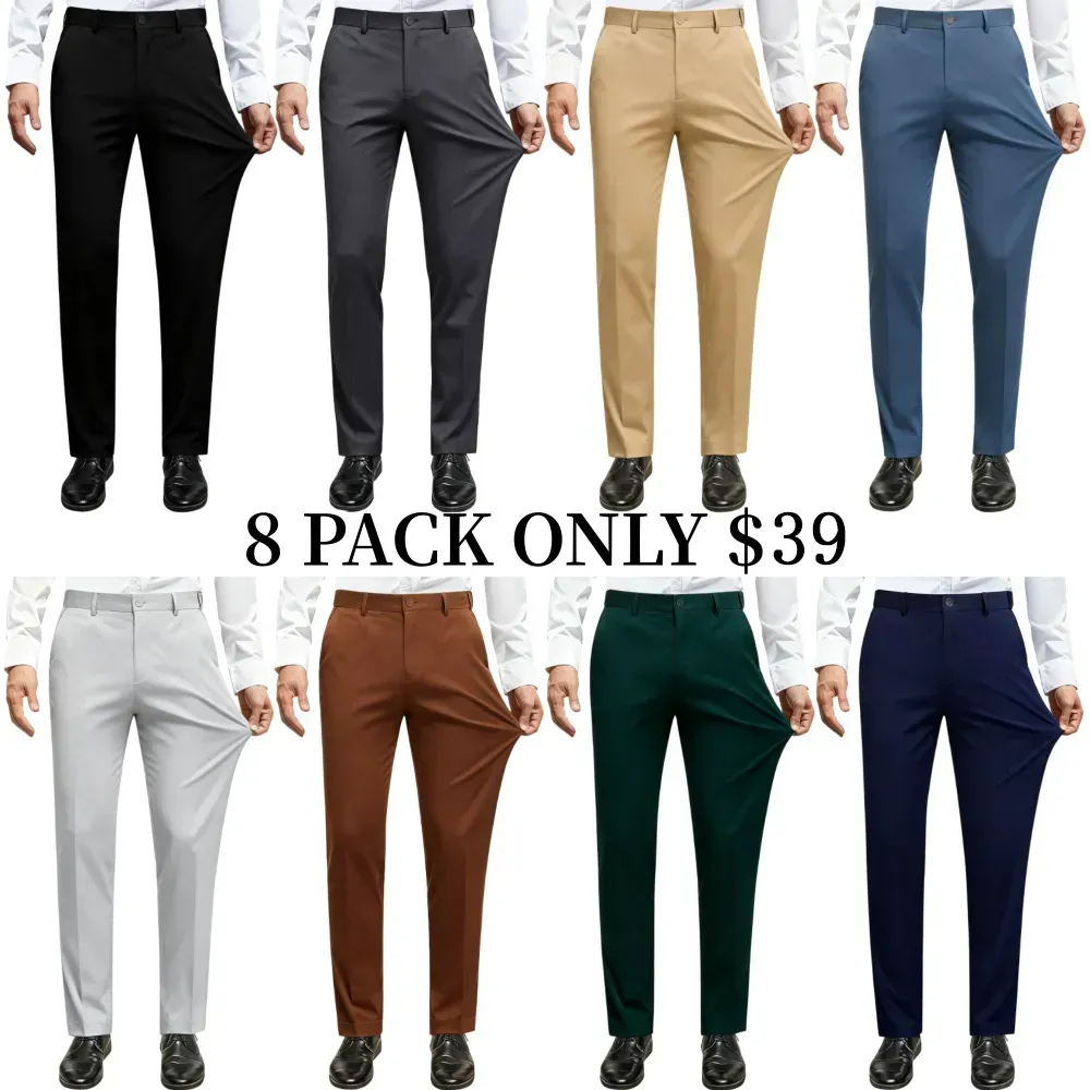 🔥🔥Factory Deal Alert: Men's Stretch Dress Pants