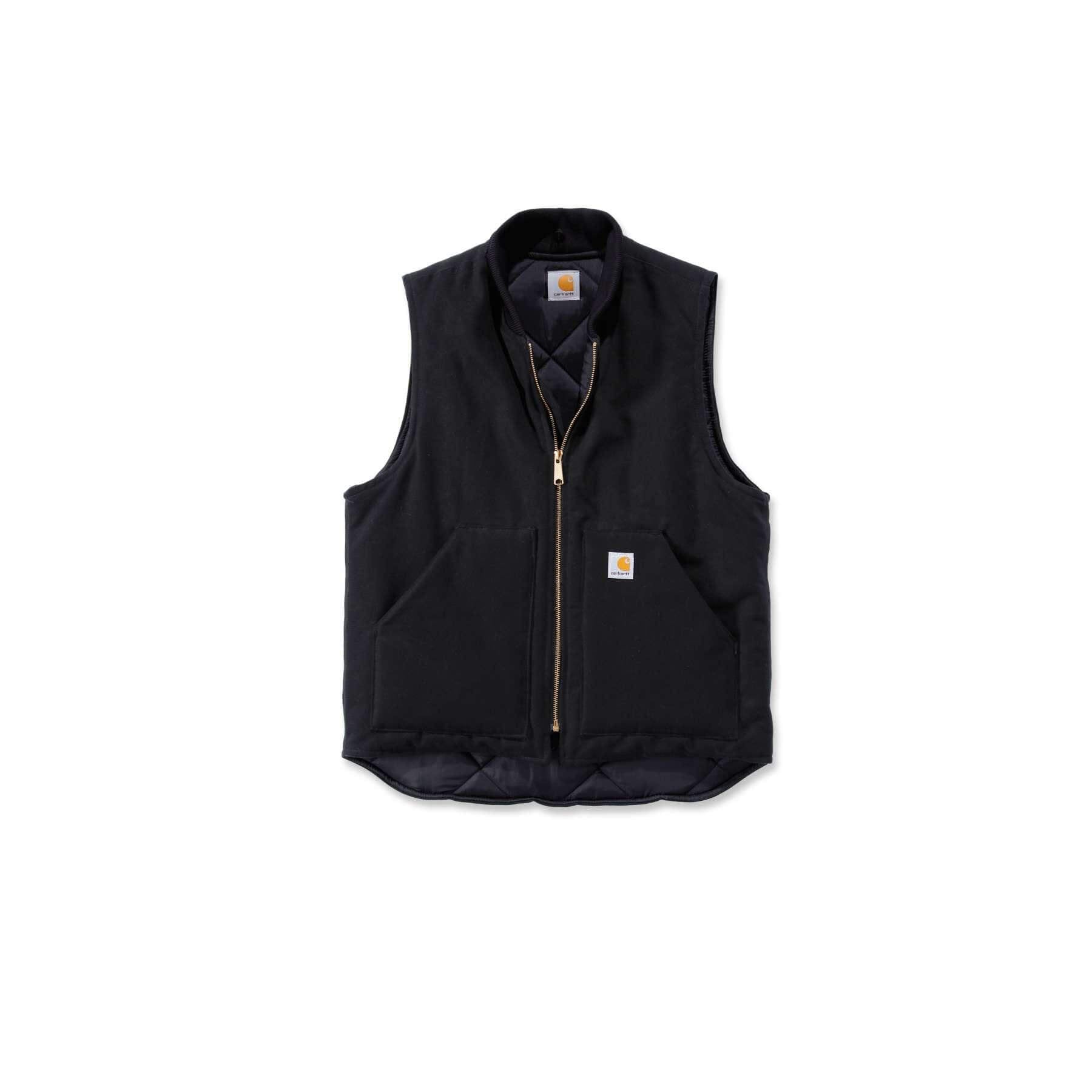 CHT Relaxed Fit Firm Duck Insulated Rib Collar Gilet Vest V01