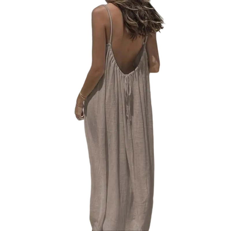Women's Minimalist Sleeveless Nightgown