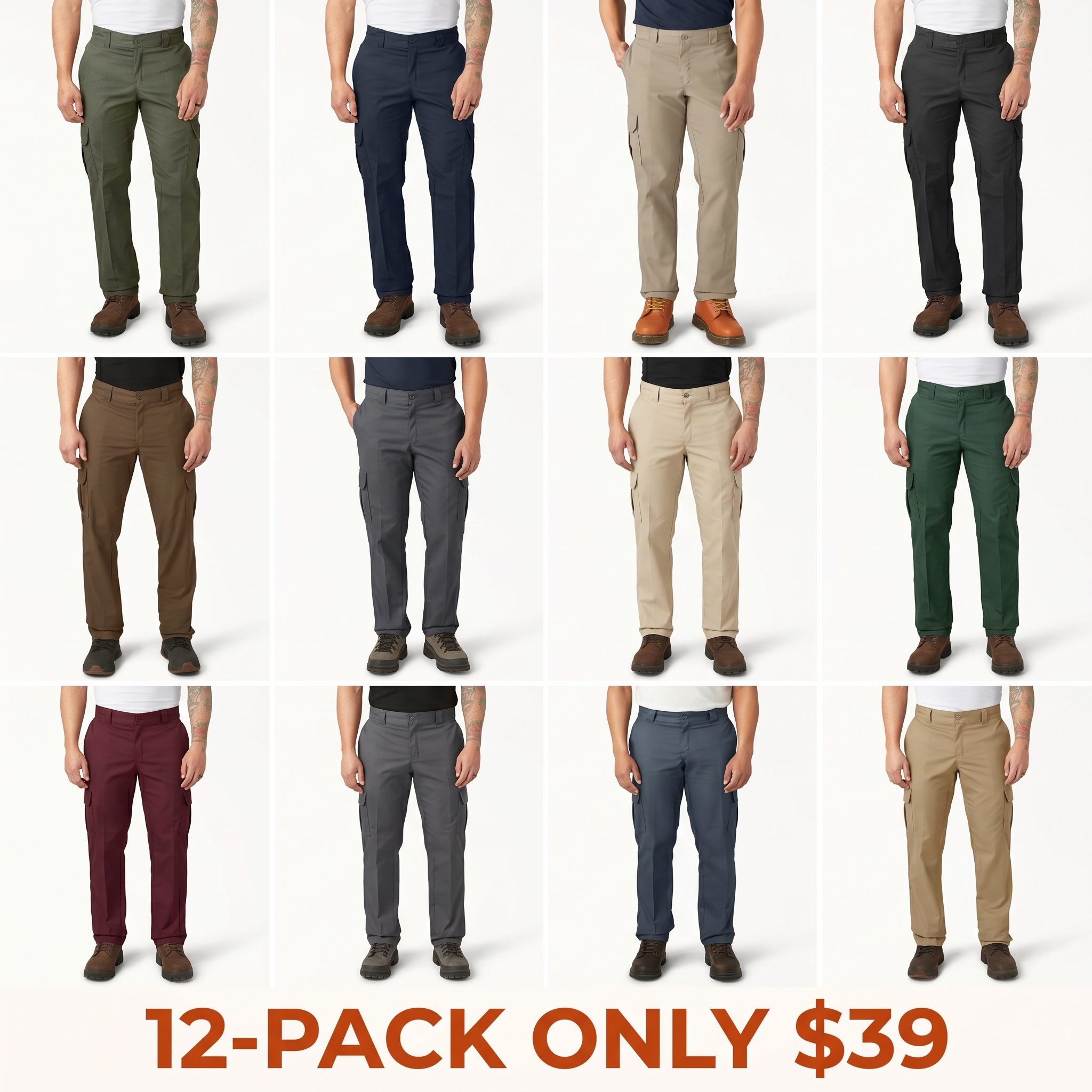 Regular-Fit Cargo Pants