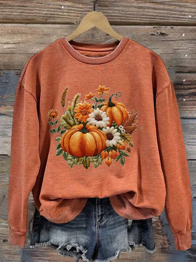 Women's Fall Thanksgiving Sweatshirt