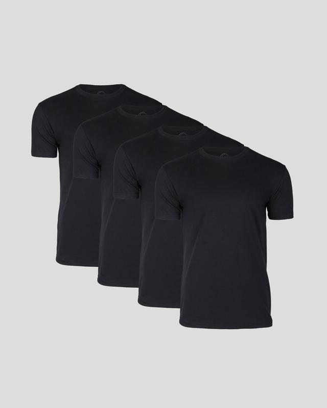 👔 Men’s Classic Crew Neck Short Sleeve T-Shirt — Everyday Comfort