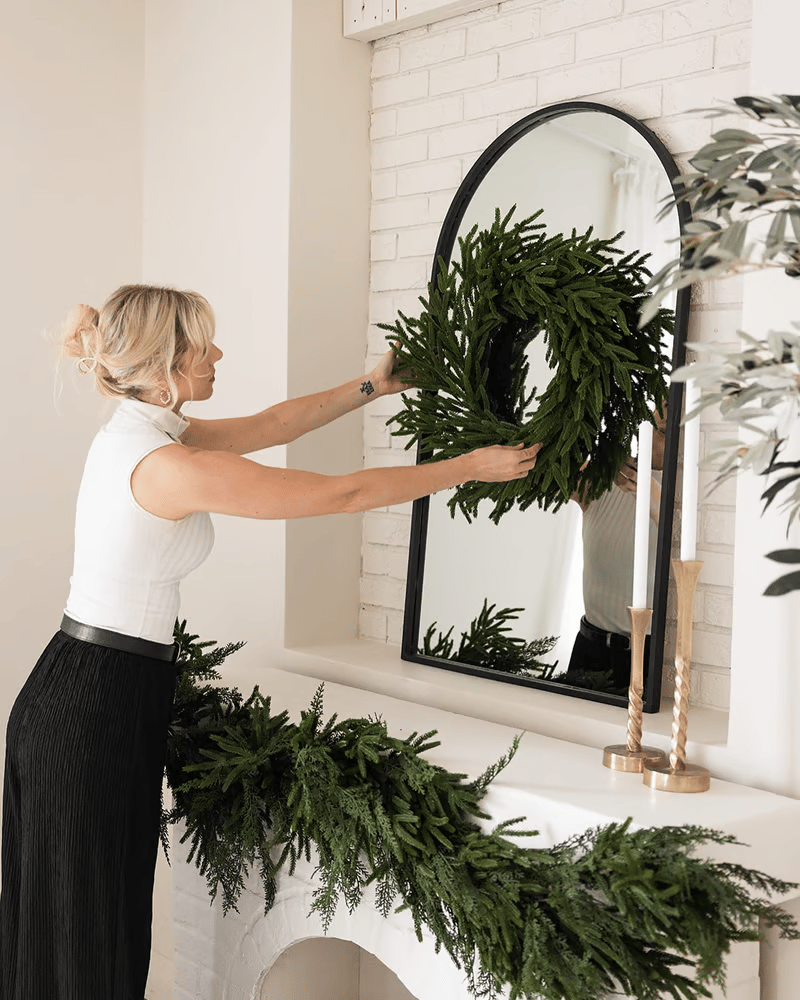 ✨Natural Christmas Greenery - Norfolk Pine Garland🌲