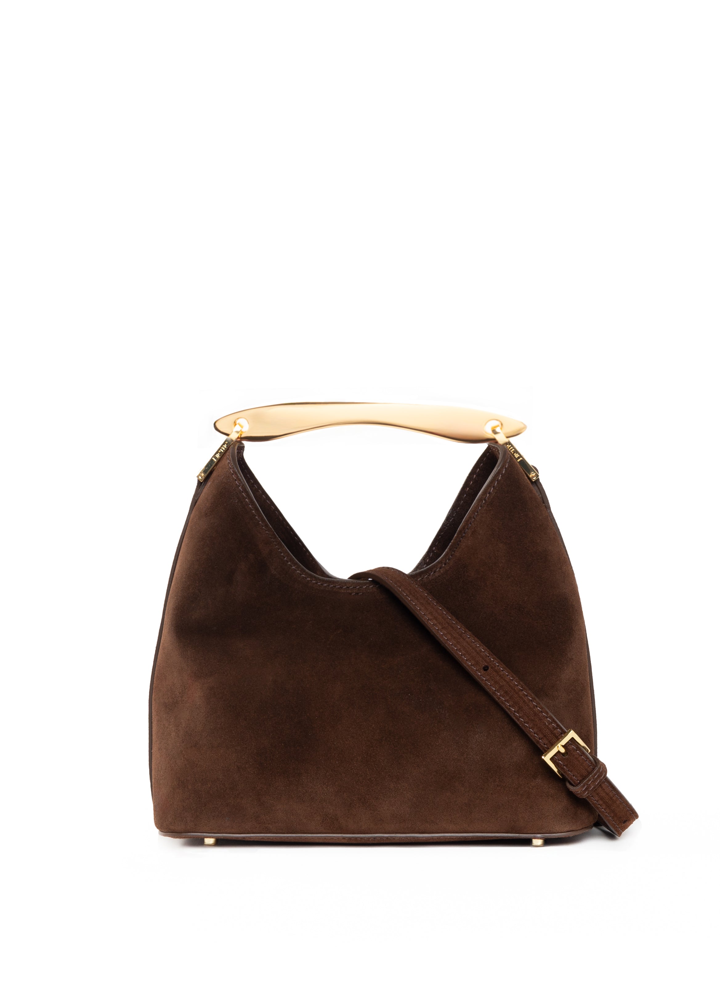 Small Boomerang Suede Brownie Clearance Sale 85%OFF