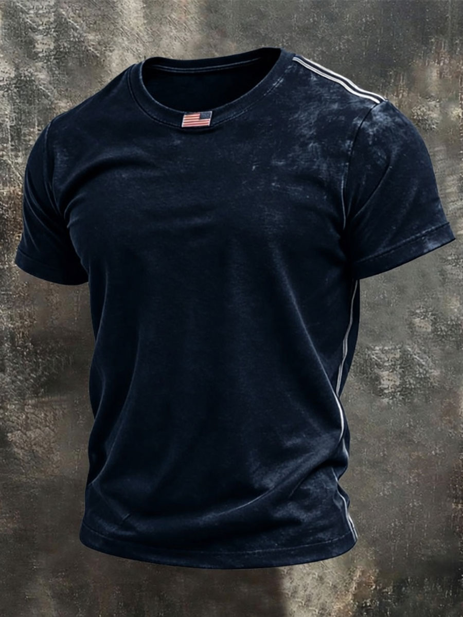 Men'S Retro 250Th Anniversary American Short-Sleeve T-Shirt