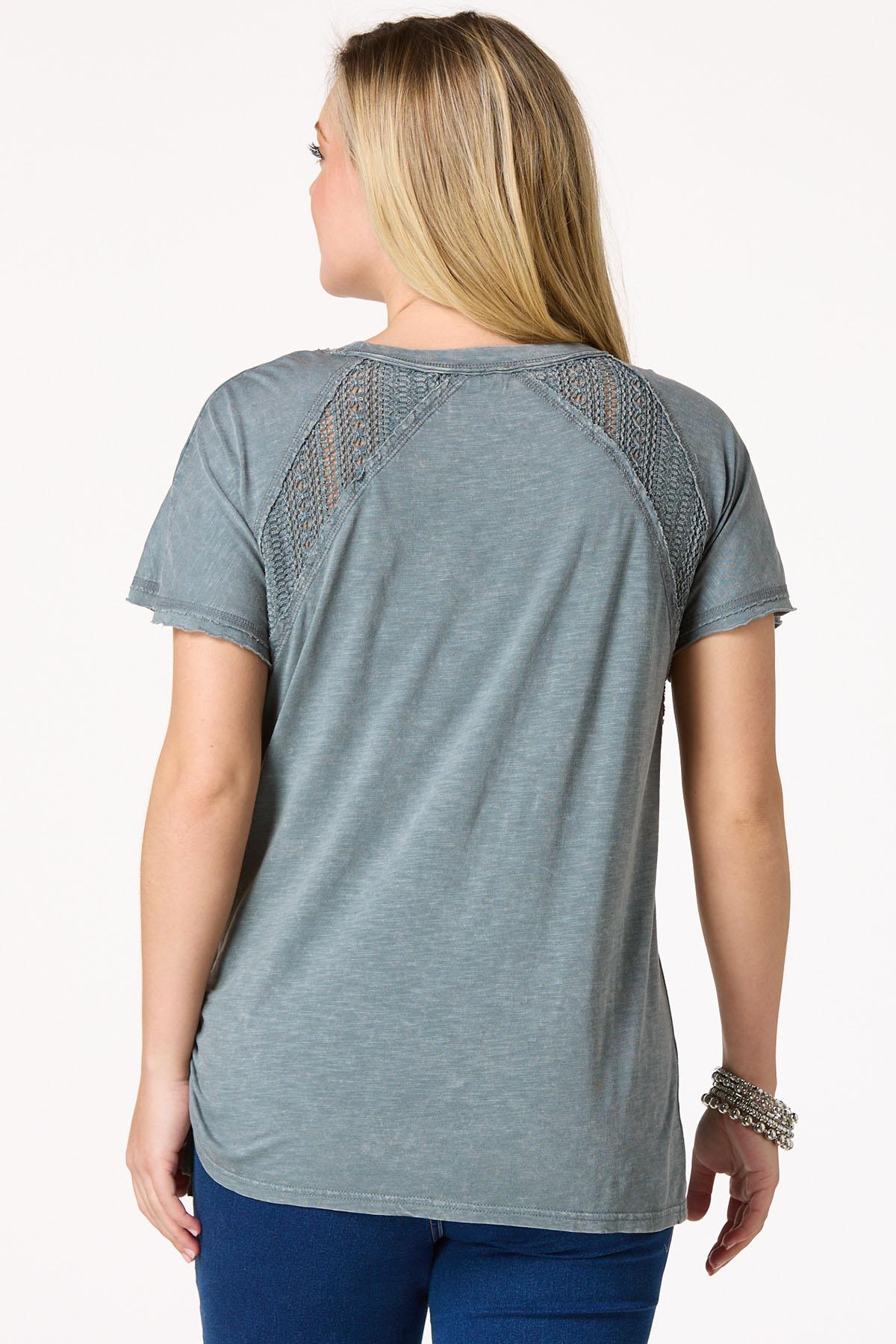 Crochet Inset Top