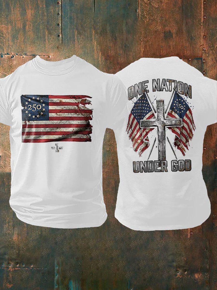 Men'S 250Th Anniversary Printed T-Shirt