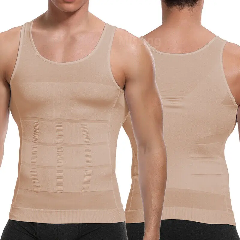 🔥8-Pack $24🔥Men's Sleeveless Shirt Shapewear Breathable Sport Vest
