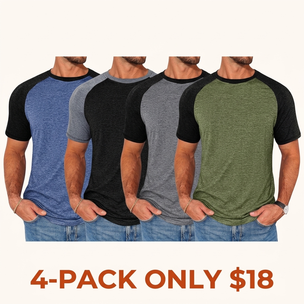 Men's Casual Slim-Fit T-Shirt