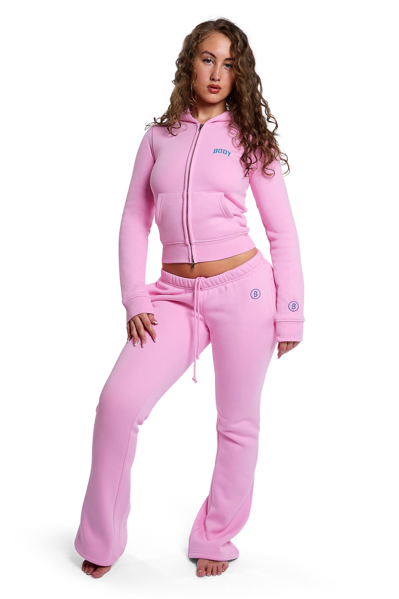 BACKSHOT HOODIE 2.0 (BUBBLEGUM PINK/BLUE)
