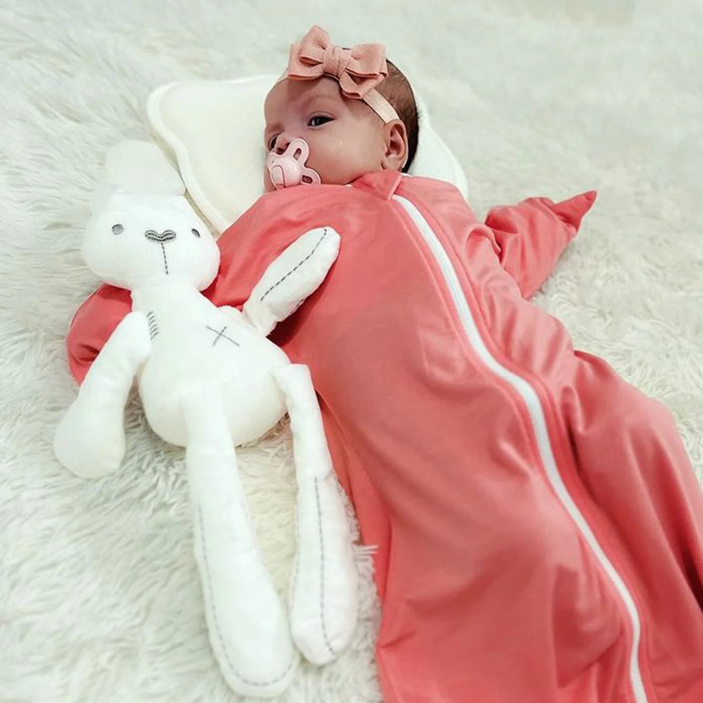 Shark-Fin Transition Swaddle