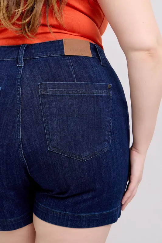 High Waist Denim Shorts