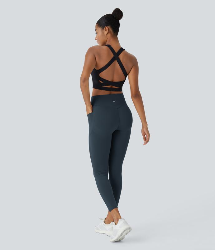 SculptLift High‑Waist Shaping Leggings with Pockets