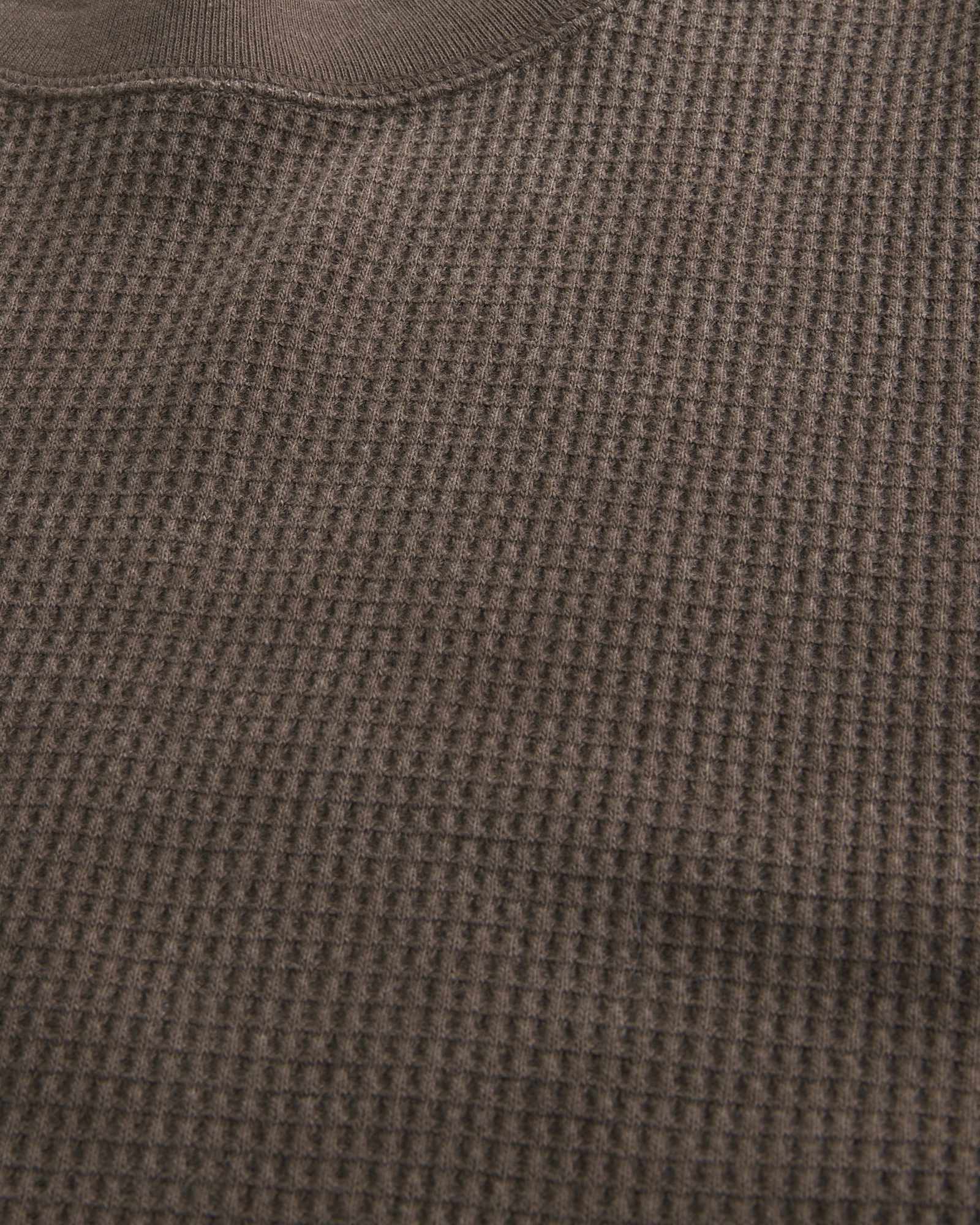 Relaxed Thermal Long-Sleeve Camo Crew Shirt