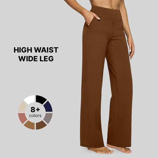🏆Flash Sale⚡ 50K+ SOLD! Almost Gone-💥Loose High-Waist Business Casual Pants Yoga Pants