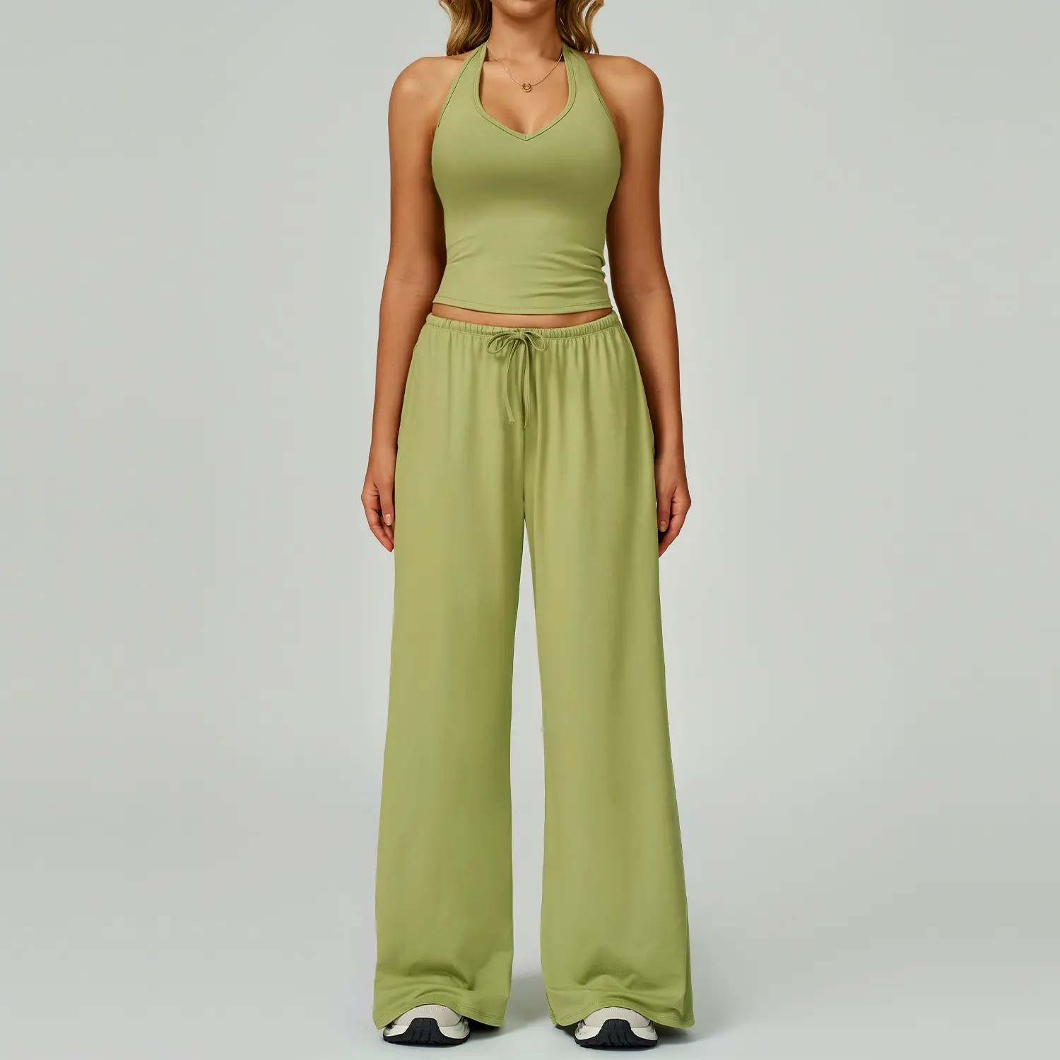 Women's 2-Piece Feminine Fit Basic Sweatsuit Set