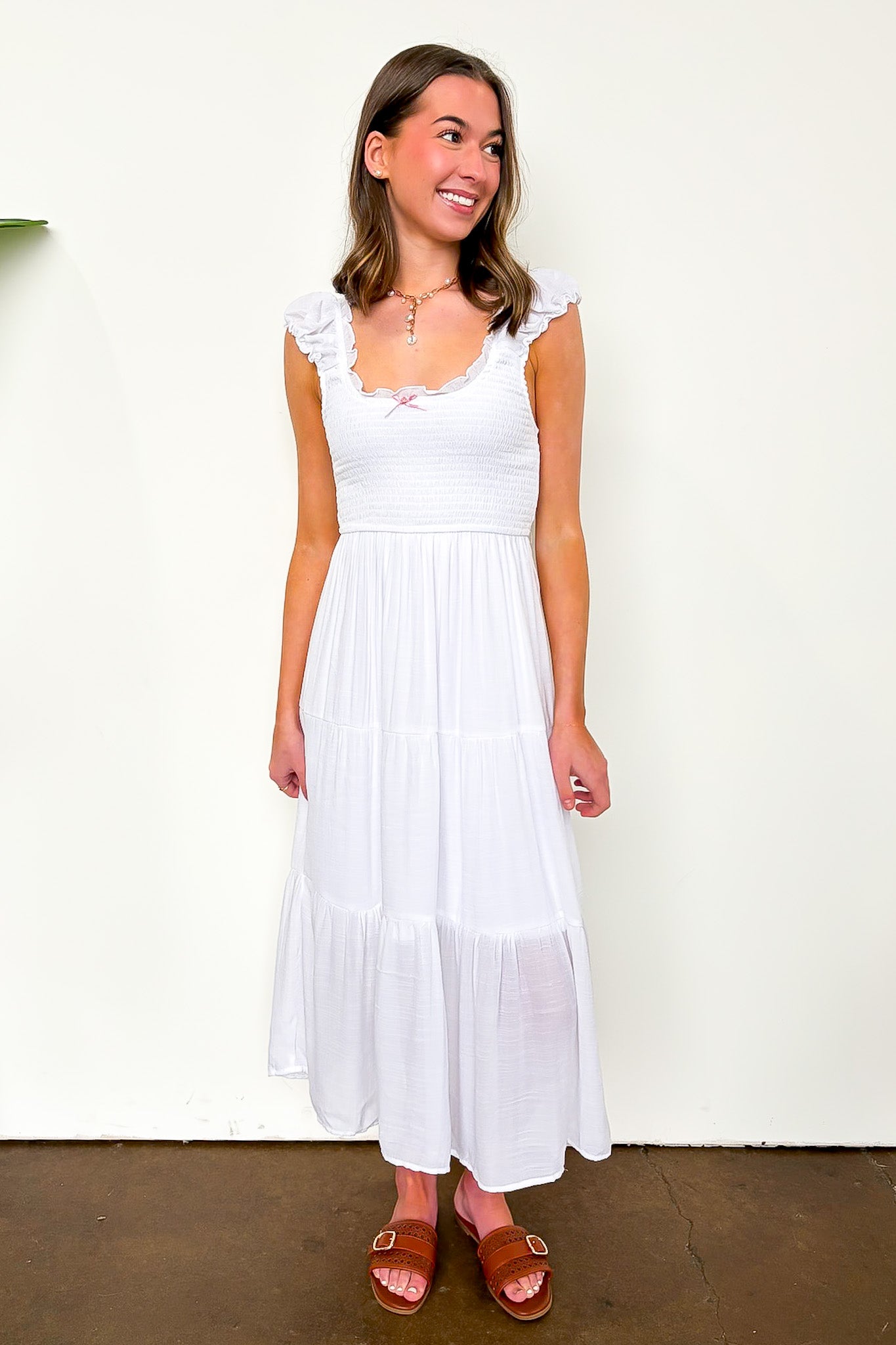 Smocked Maxi Dress