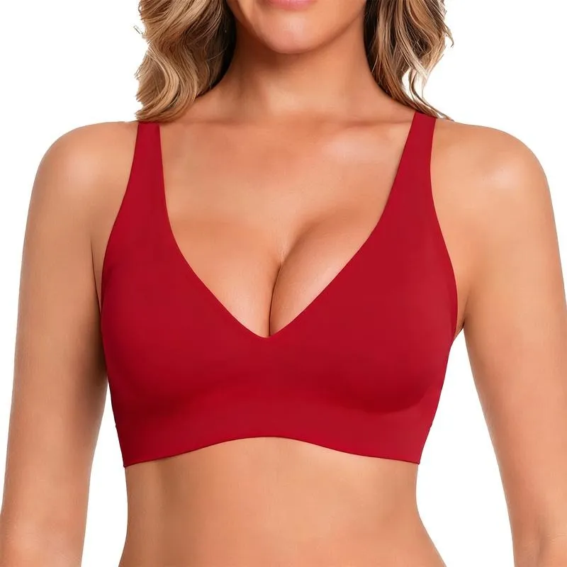 Women's comfortable wireless bra