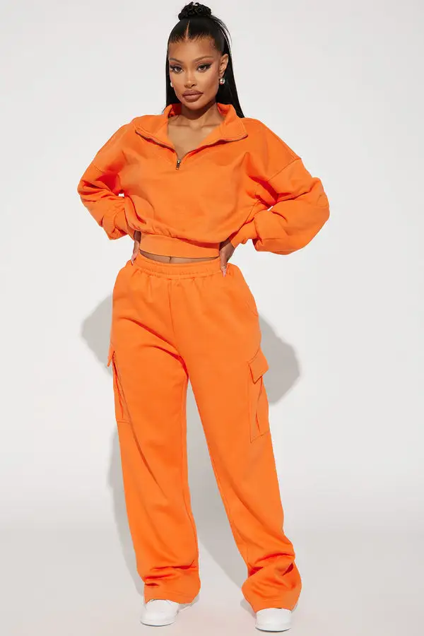 Rested Lounge Set – Pullover & Wide Leg Jogger
