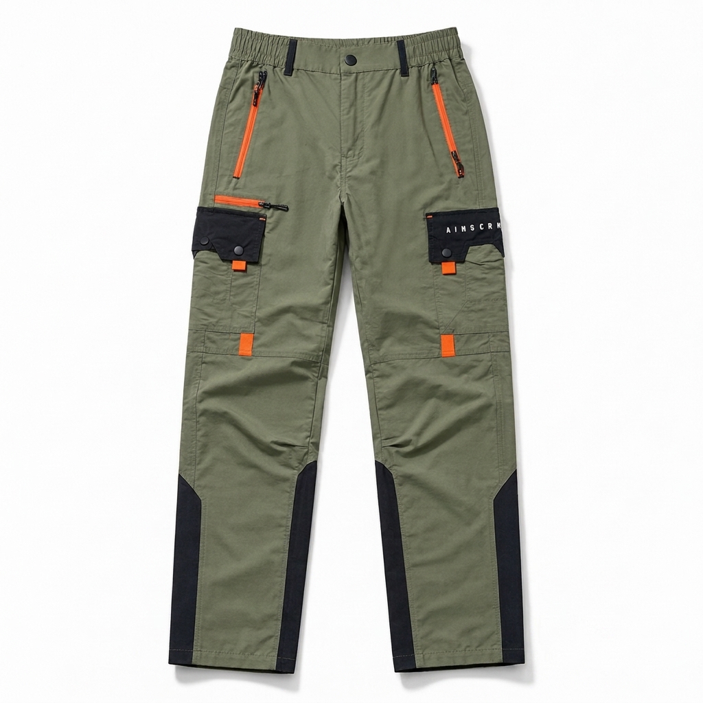 Men’s Multi-Pocket Utility Cargo Work Pants