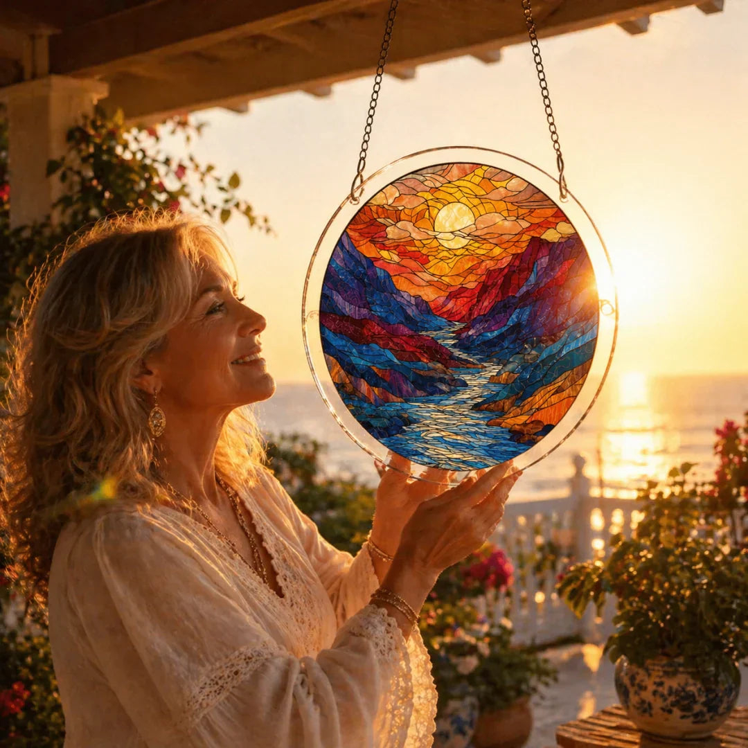 🔥LAST DAY SPECIAL PRICE☀️Acrylic Jigsaw Puzzle Suncatcher 80 Pieces