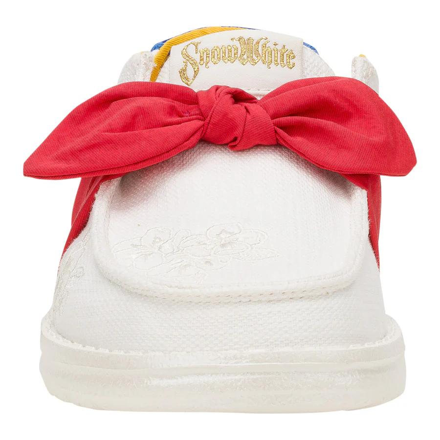 Wendy Bow Snow White - White/Blue/Red