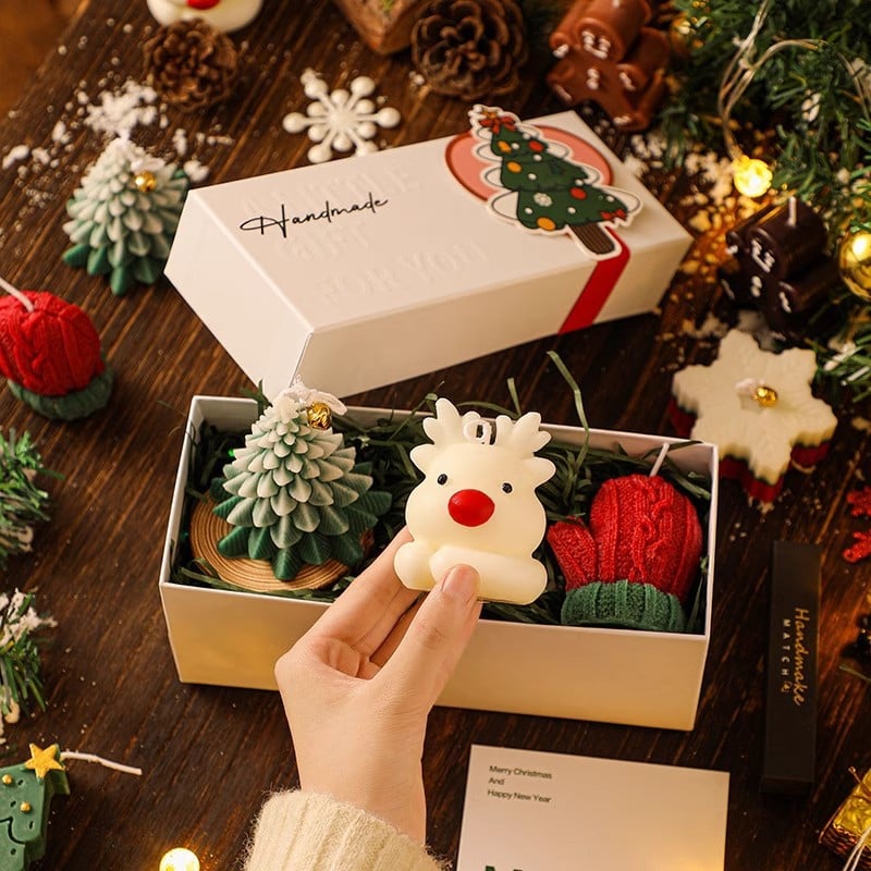🎄Christmas Aroma Candle Ornament Gift Box