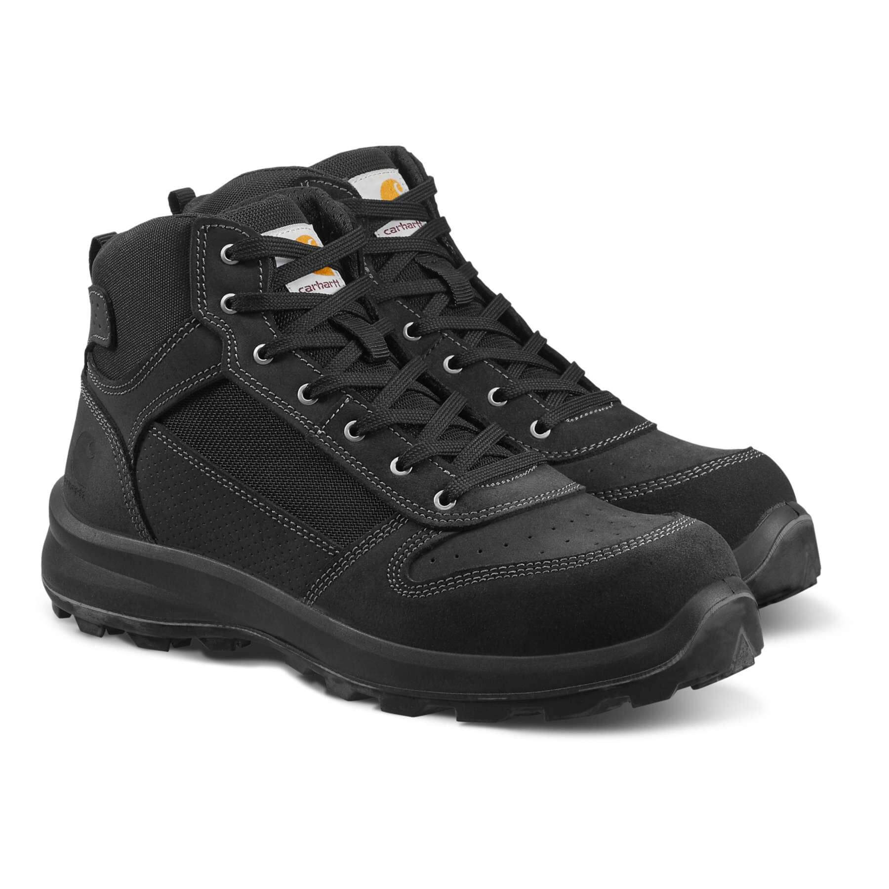 CHT Special Offer Michigan Work Boots F700919 Pack - Michigan S1P Composite Safety Toe Mid Sneaker Work Boots with Zip + 3 Pack Work Socks