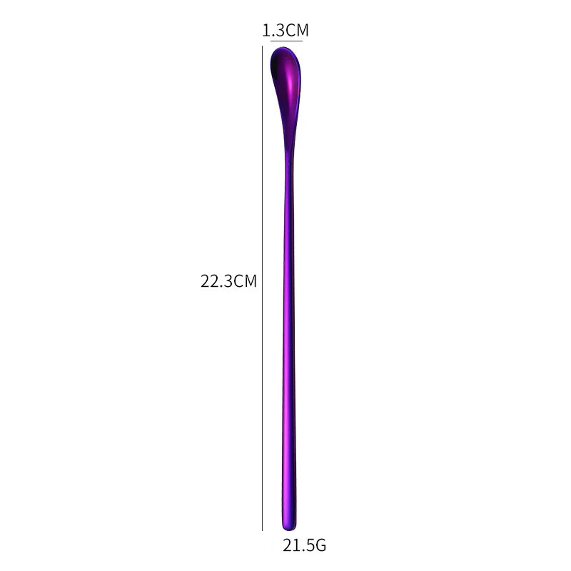Long Handle Chocolate Spoons