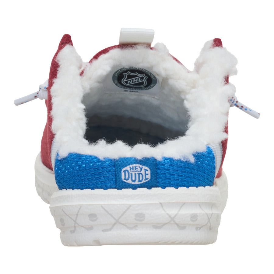 NHL® Colorado Avalanche® Wally Slip - Burgundy/Blue