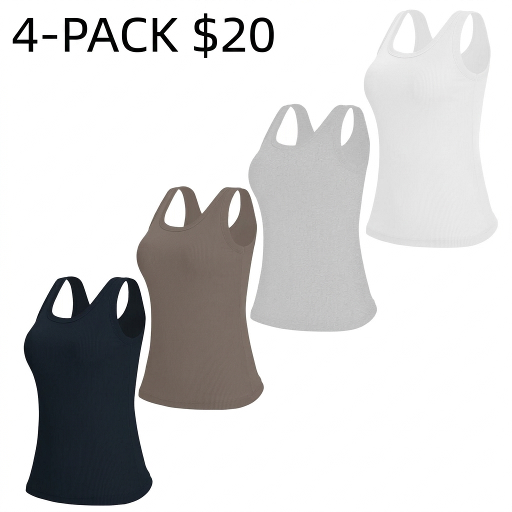 Ribbed Workout Tank Tops for Women with Built in Bra Tight Racerback Scoop Sports Tank Neck Athletic Top for Summer And All Seasons Womenswear Bras