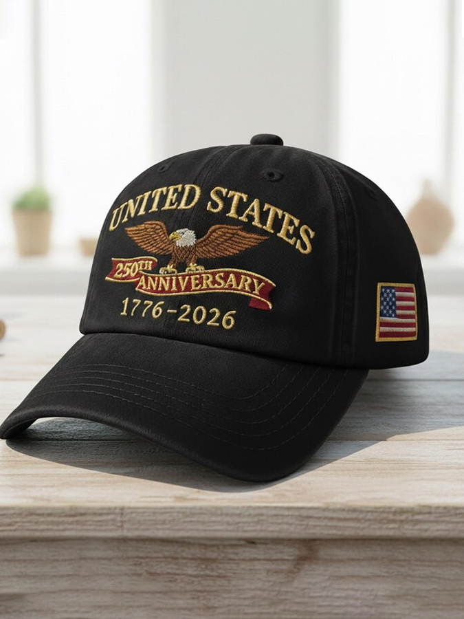 United States 250th Anniversary Baseball Cap